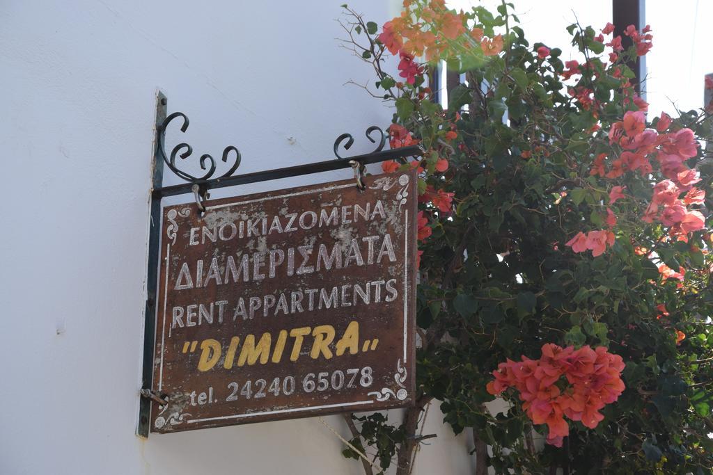 Dimitra'S Apartment Votsi  Exteriör bild